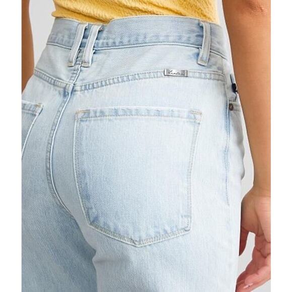 NWT Kancan High Rise 90's Flare Button Fly Jeans Size 9/28 - Picture 5 of 14